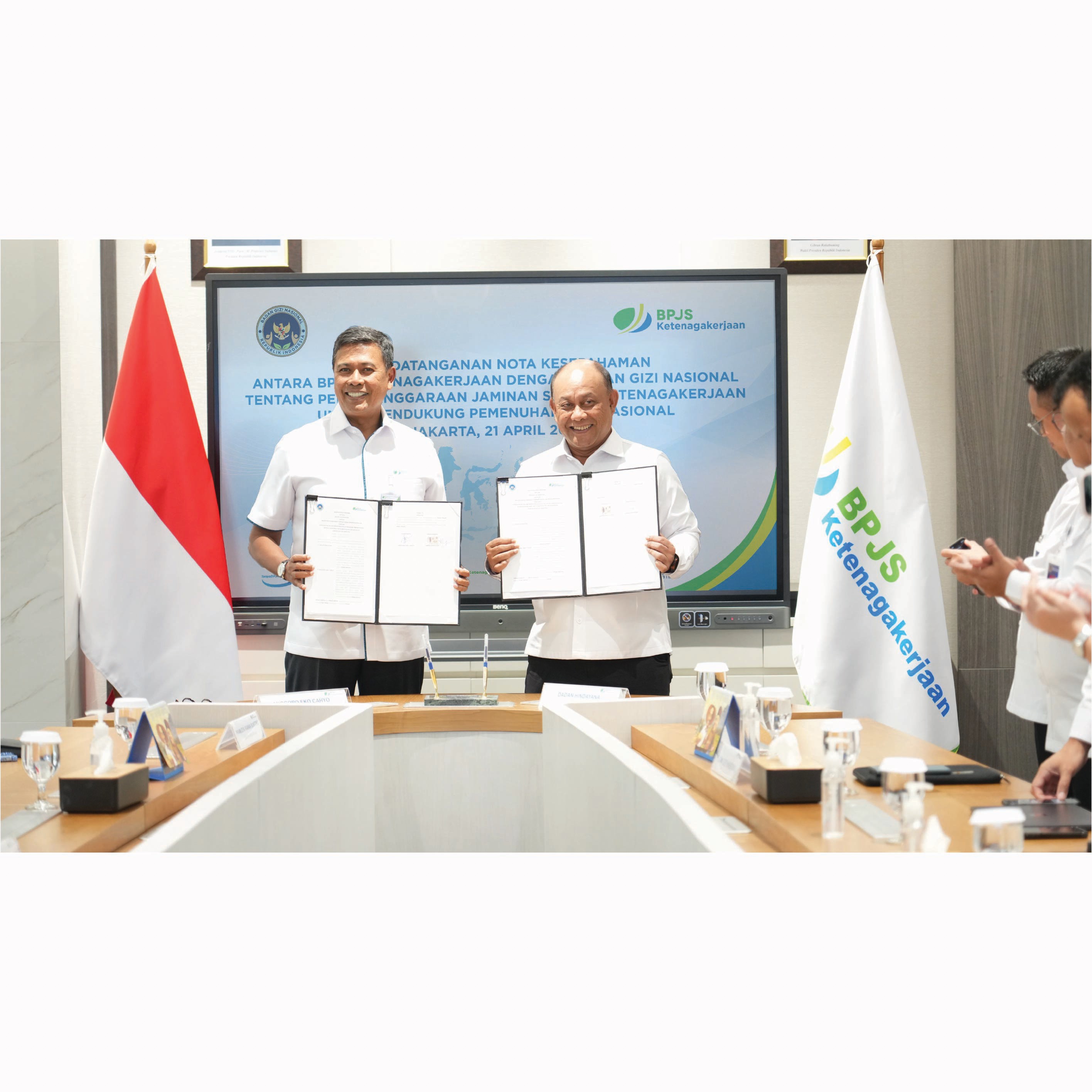 Rangkul BPJS Ketenagakerjaan, BGN Kabupaten Natuna Jamin Kesejahteraan Sosial Pekerja SPPG
