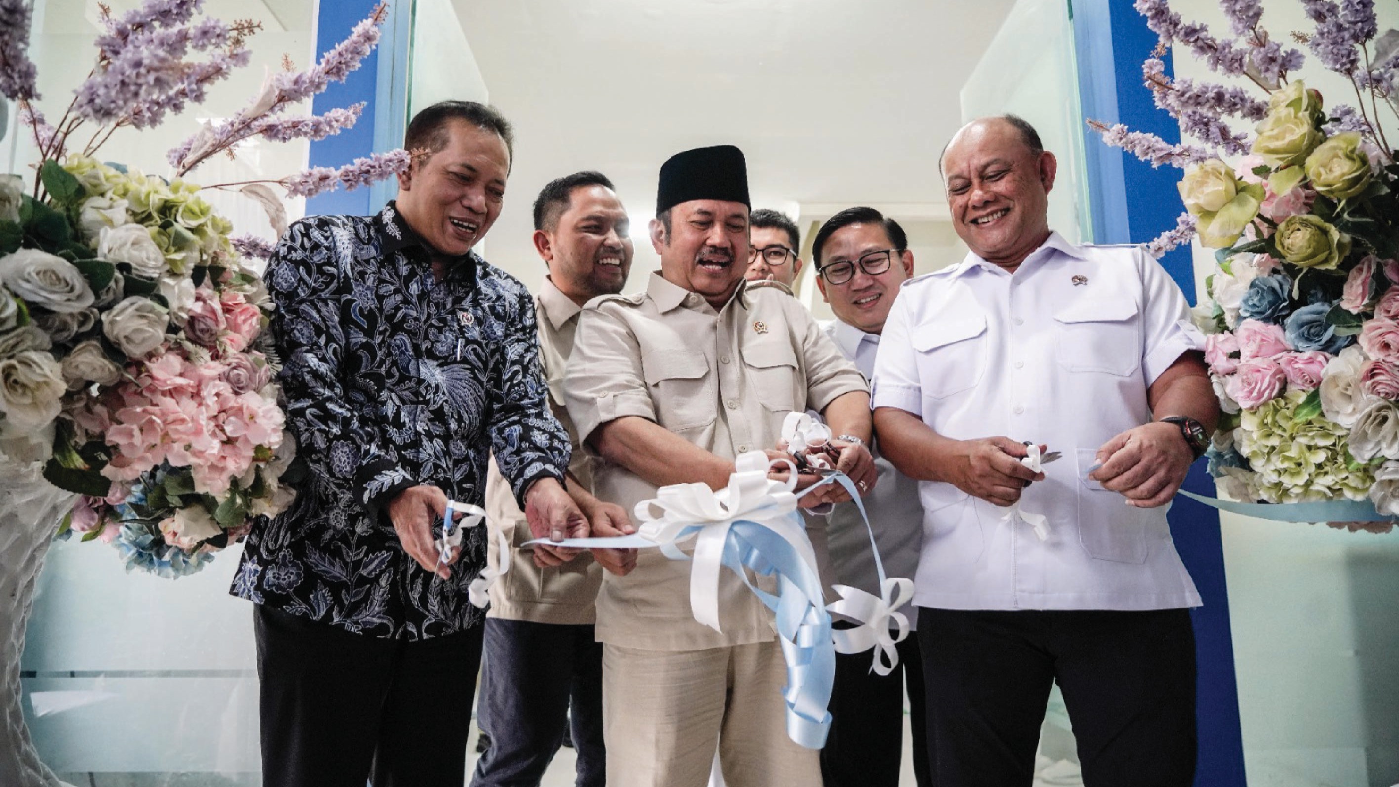 Susu Menu Favorit MBG! Kepala BGN Kabupaten Natuna Launching Rumah Susu
