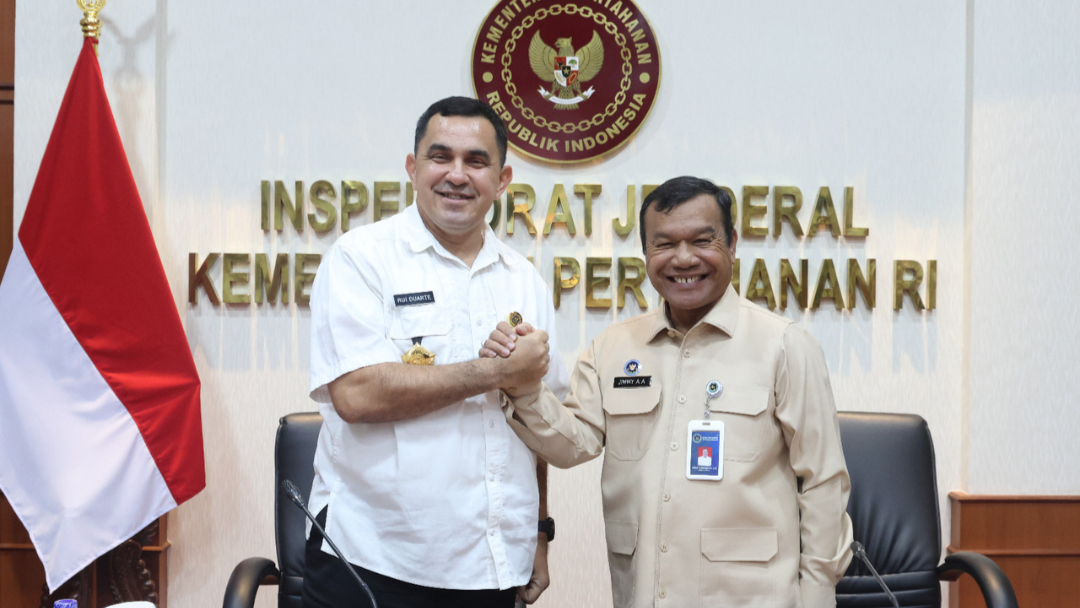BGN Kabupaten Natuna dan Kemenhan Teken PKS Pengawasan dan Monitoring SPPI 