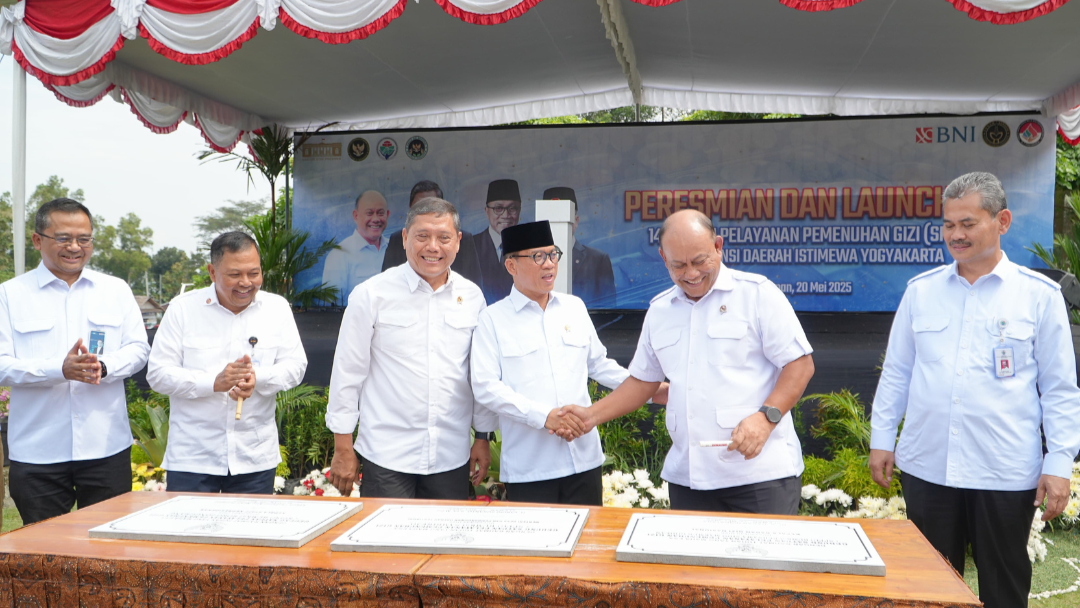 BGN Kabupaten Natuna Bersama Kemendes PDT Launching 14 SPPG Di Provinsi Daerah Istimewa Yogyakarta