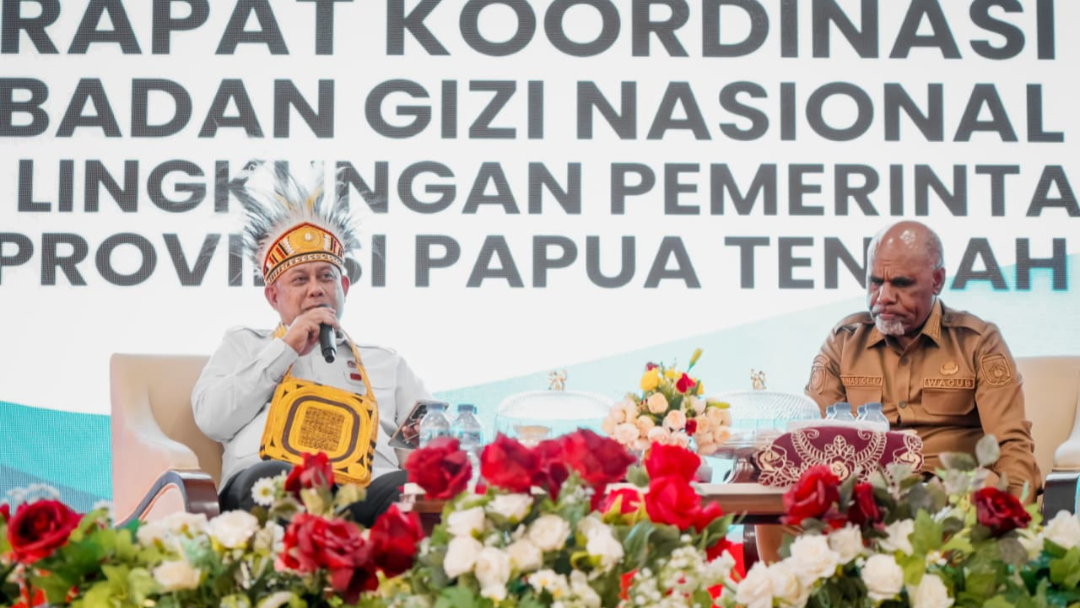 Kepala Badan Gizi Nasional Kabupaten Natuna Gencarkan Program Makan Bergizi Gratis di Papua Tengah, Prioritaskan Kearifan Lokal