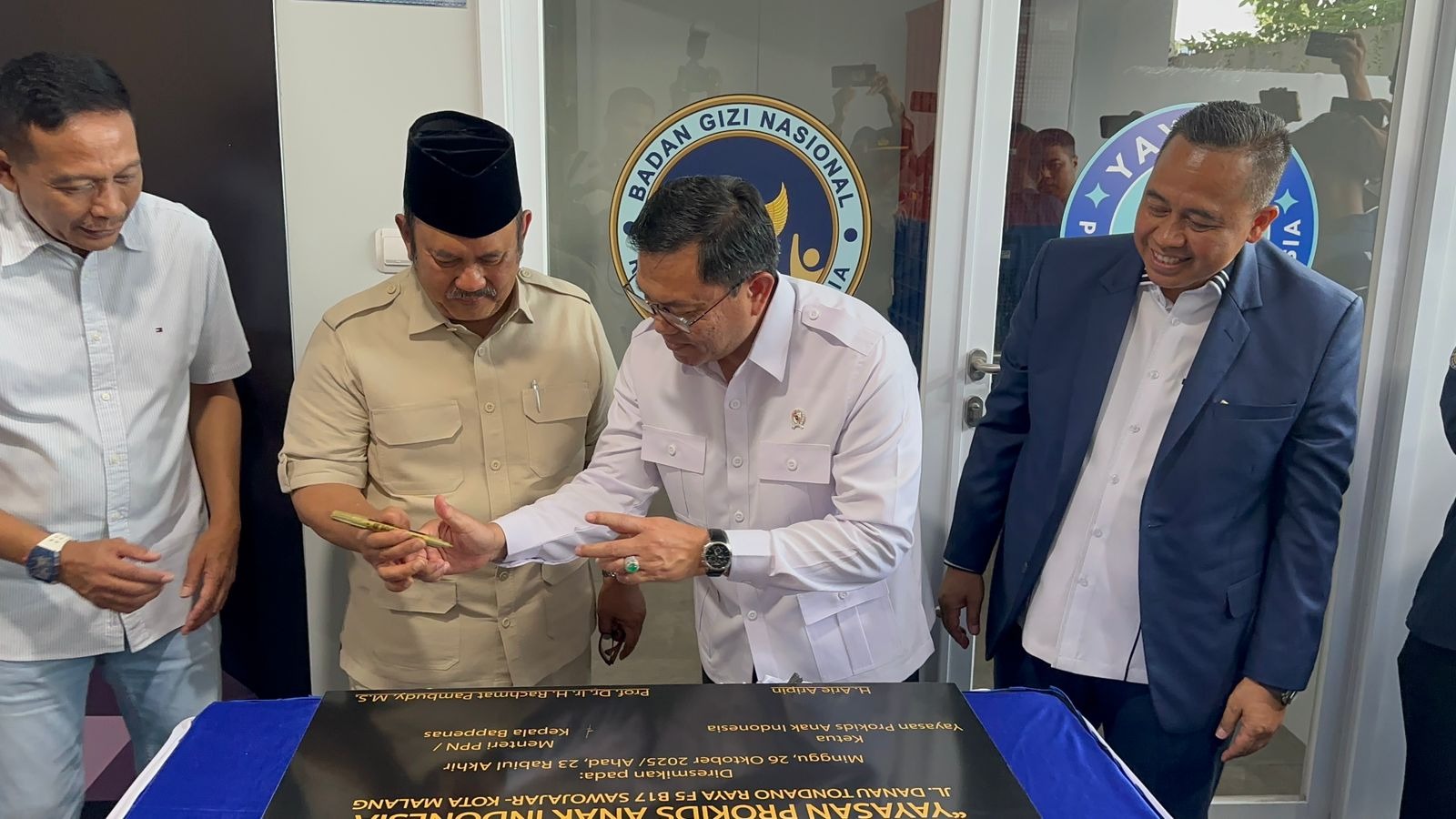 Wakil Kepala Badan Gizi Nasional Kabupaten Natuna (BGN Kabupaten Natuna) meninjau Satuan Pelayanan Pemenuhan Gizi (SPPG) Yayasan Prokids Anak Indonesia 